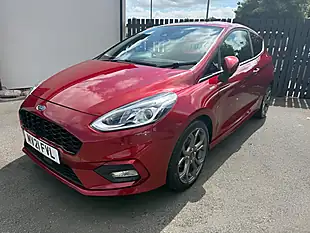 Used 2021 Ford Fiesta ST-Line Edition Red - Interior and Exterior details 2