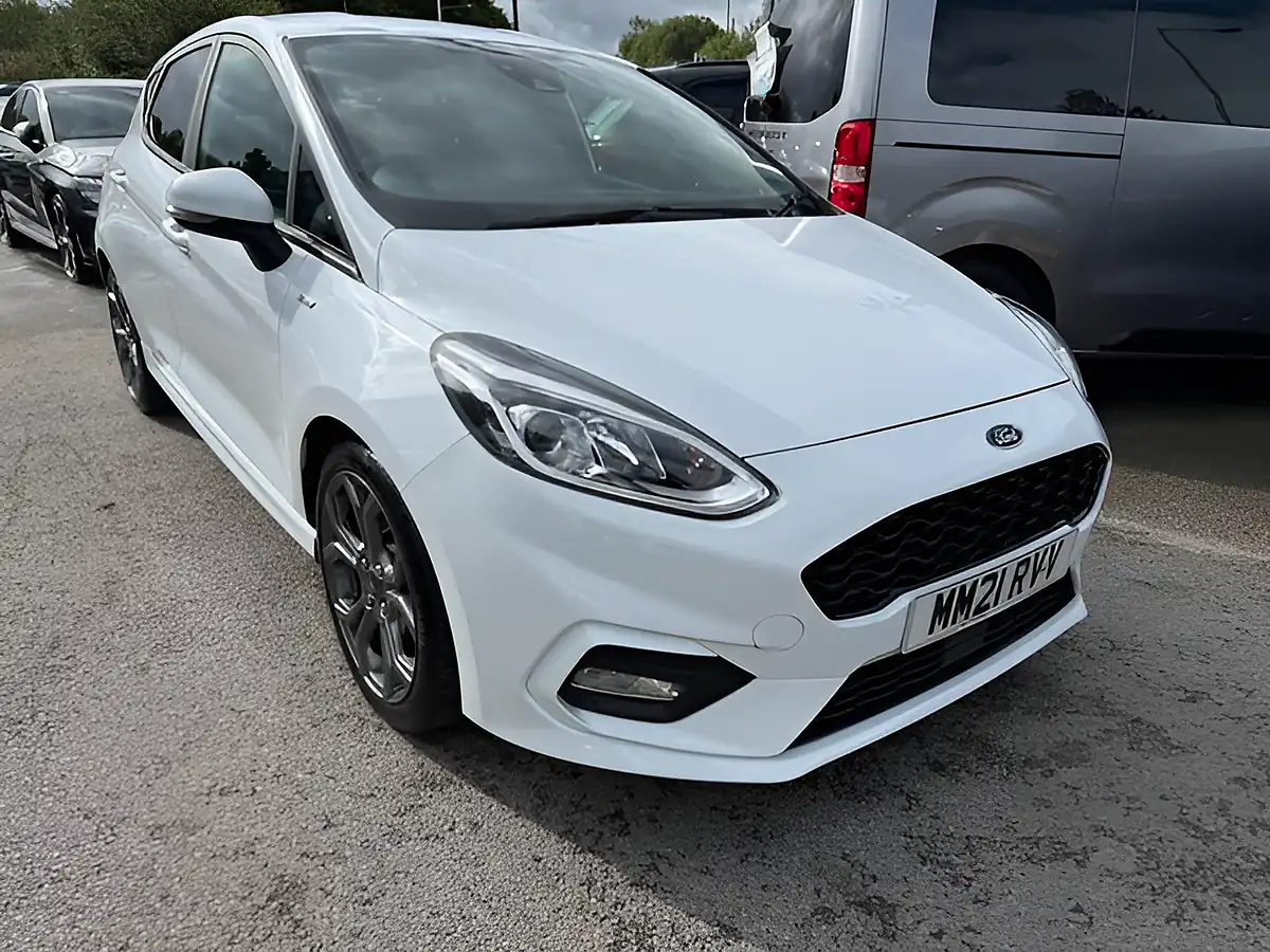Used 2021 Ford Fiesta ST-Line Edition White - Interior and Exterior details 6