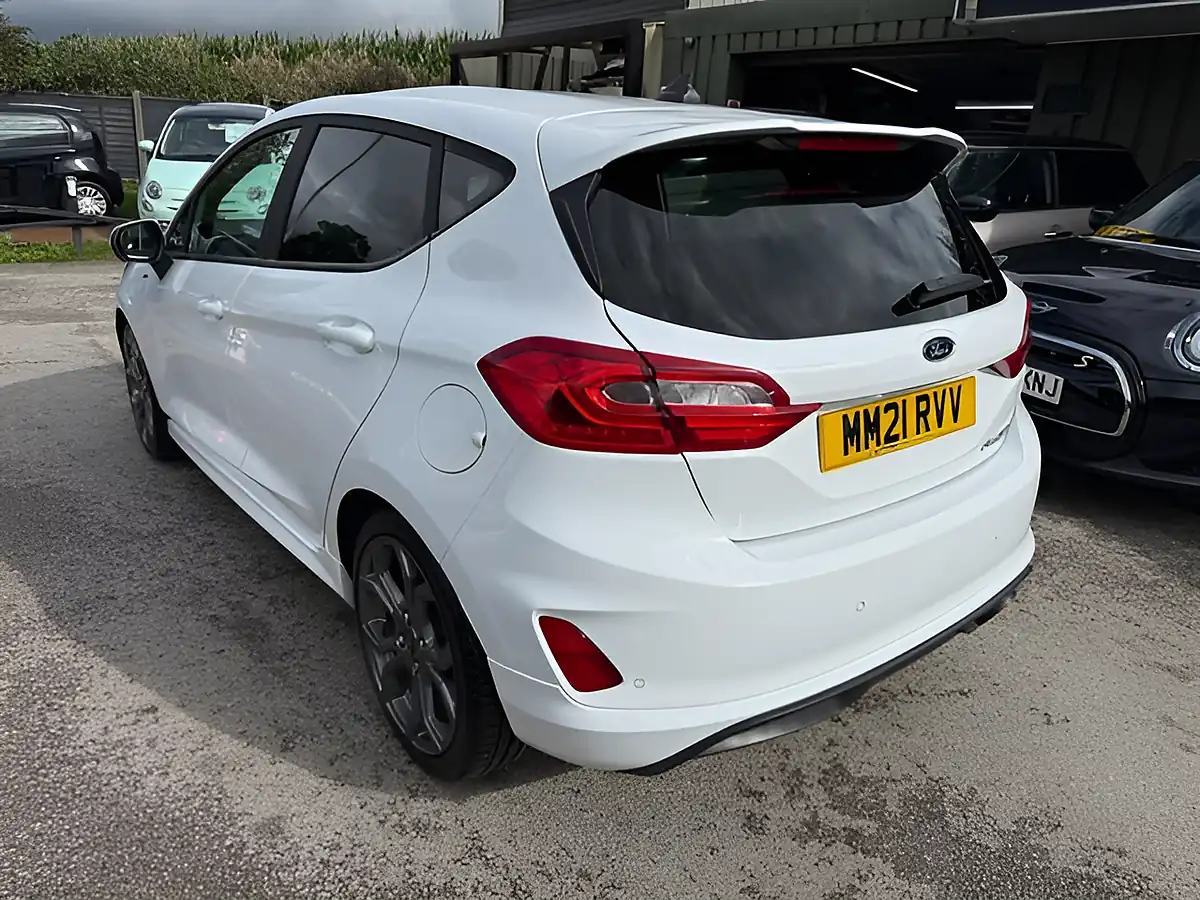 Used 2021 Ford Fiesta ST-Line Edition White - Interior and Exterior details 8