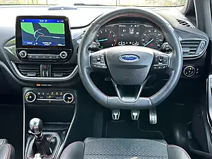 Used 2021 Ford Fiesta ST-Line X Edition Agate Black - Interior and Exterior details 8