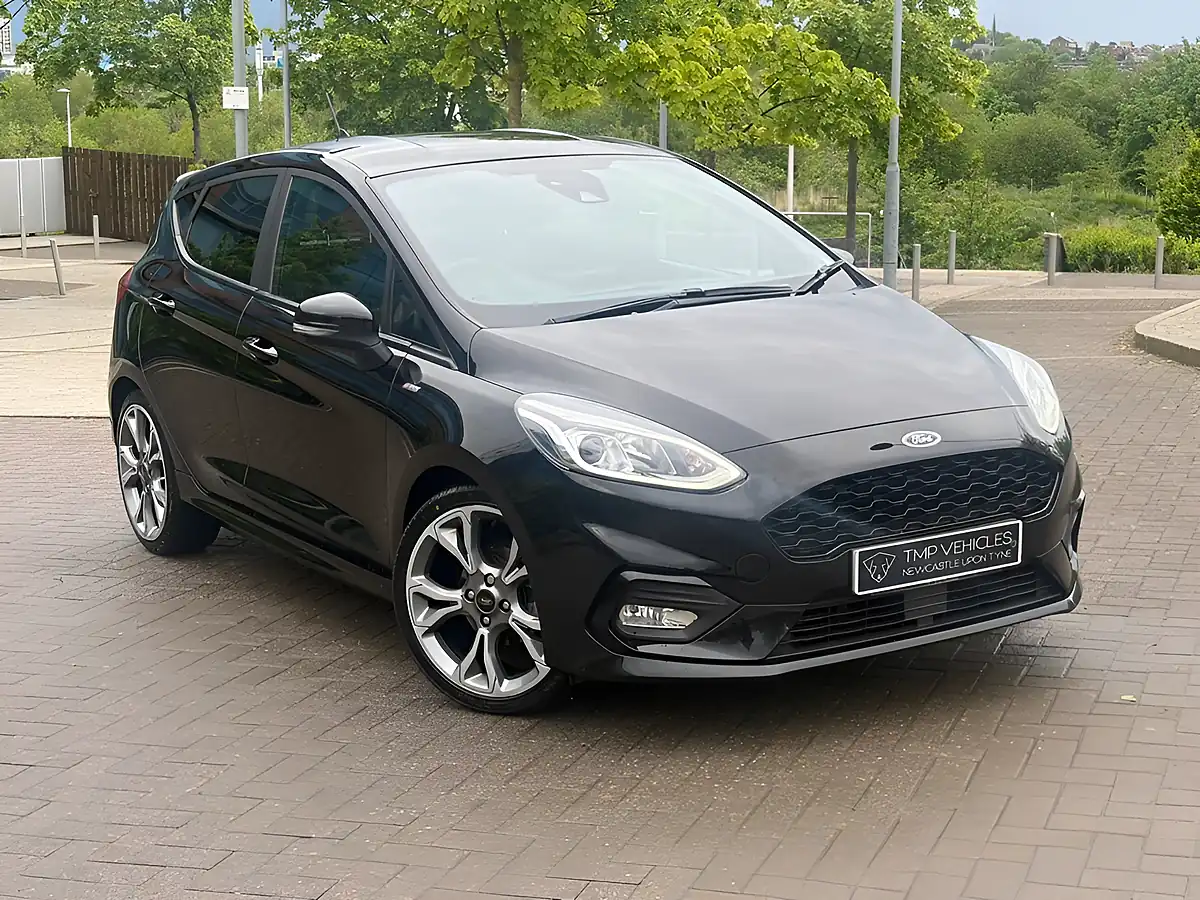 Used 2021 Ford Fiesta ST-Line X Edition Black - Front View