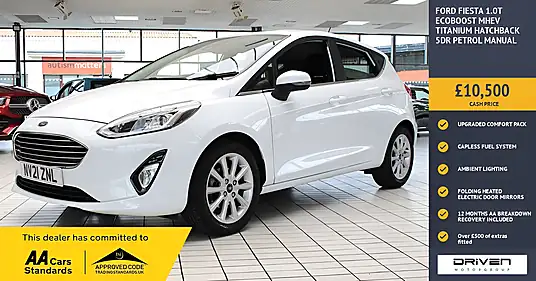 2021 Ford Fiesta 1.0T EcoBoost Titanium