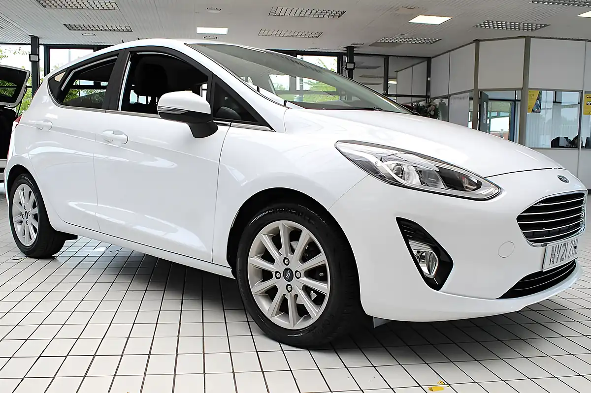 Used 2021 Ford Fiesta Titanium White - Interior and Exterior details 10