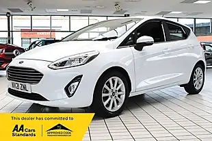 Used 2021 Ford Fiesta Titanium White - Interior and Exterior details 2