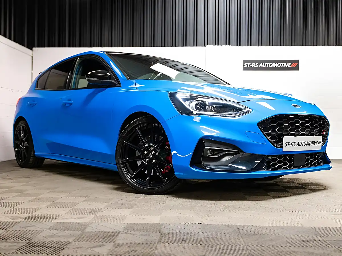 Used 2021 Ford Focus ST Edition Azura Blue - Front View