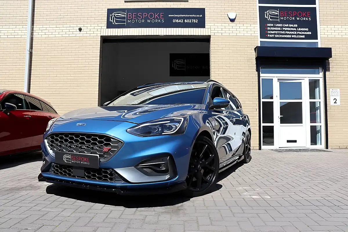 Used 2021 Ford Focus ST Ford Performance Blue - Front View