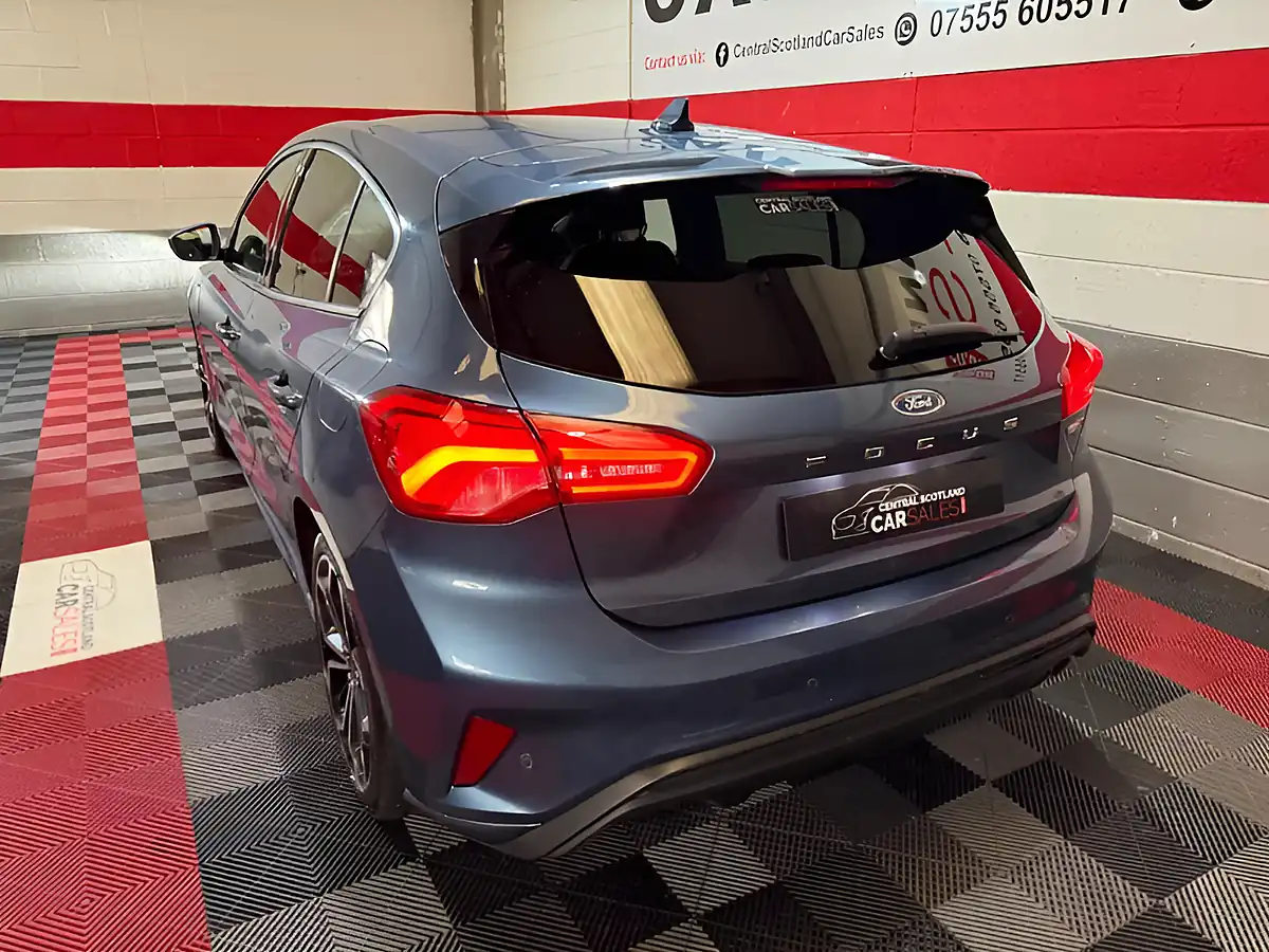 Used 2021 Ford Focus ST-Line X Edition Blue - Interior and Exterior details 3