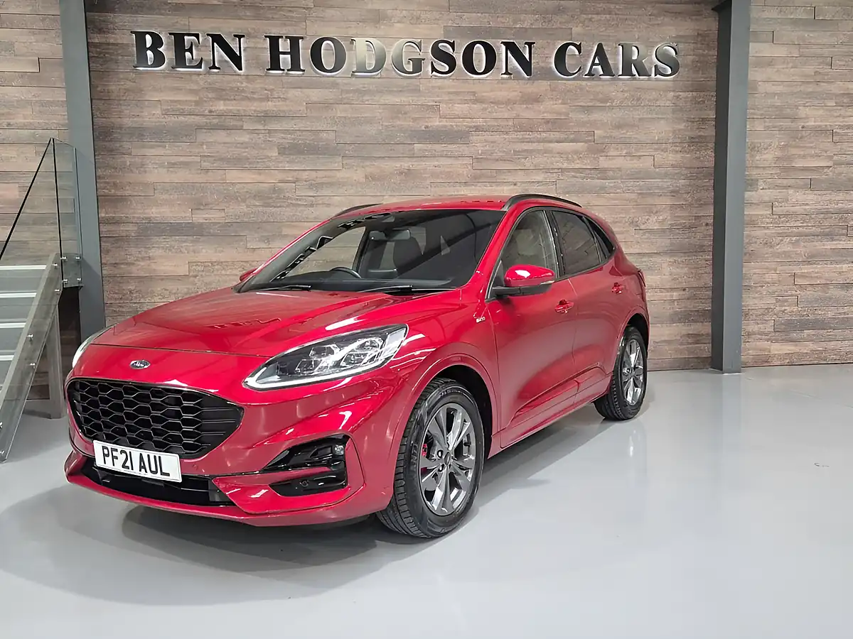 Used 2021 Ford Kuga ST-Line Edition Lucid Red - Front View