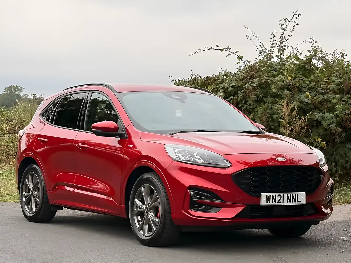 Used 2021 Ford Kuga ST-Line Edition Red - Front View