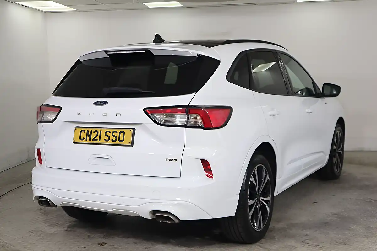 Used 2021 Ford Kuga ST-Line X White - Interior and Exterior details 4