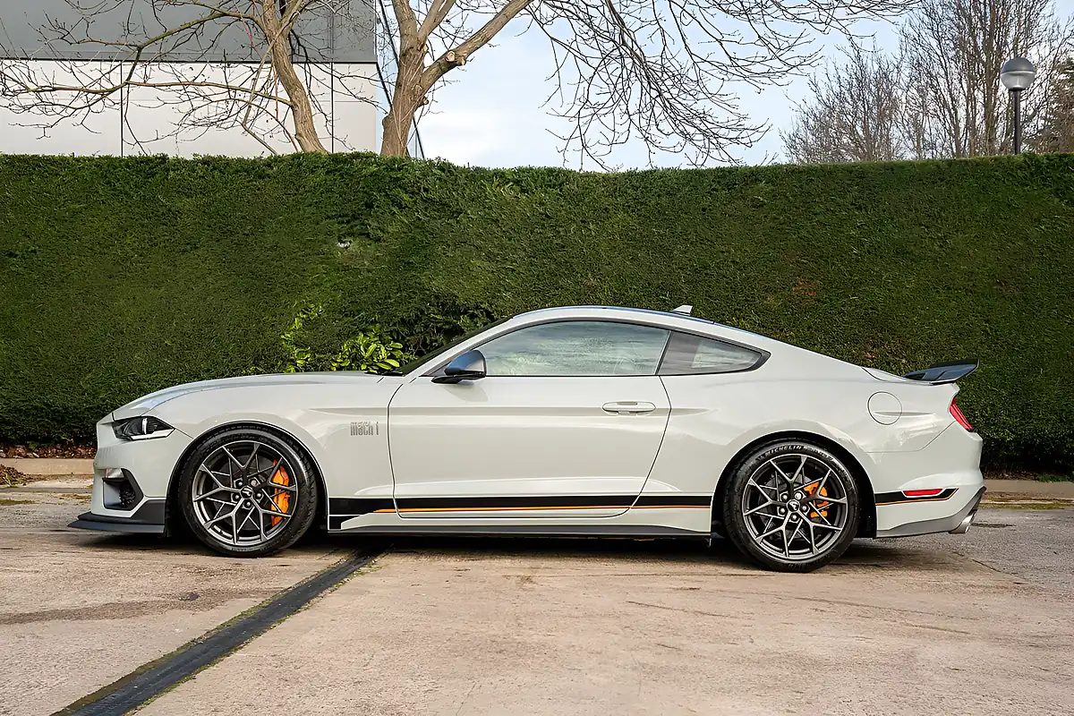 Used 2021 Ford Mustang Mach 1 Fighter Jet Gray - Interior and Exterior details 10