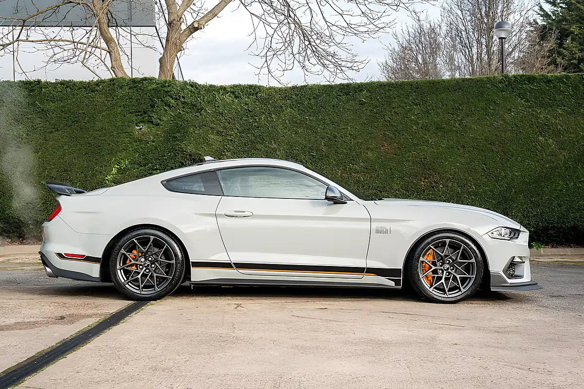 Used 2021 Ford Mustang Mach 1 Fighter Jet Gray - Interior and Exterior details 6