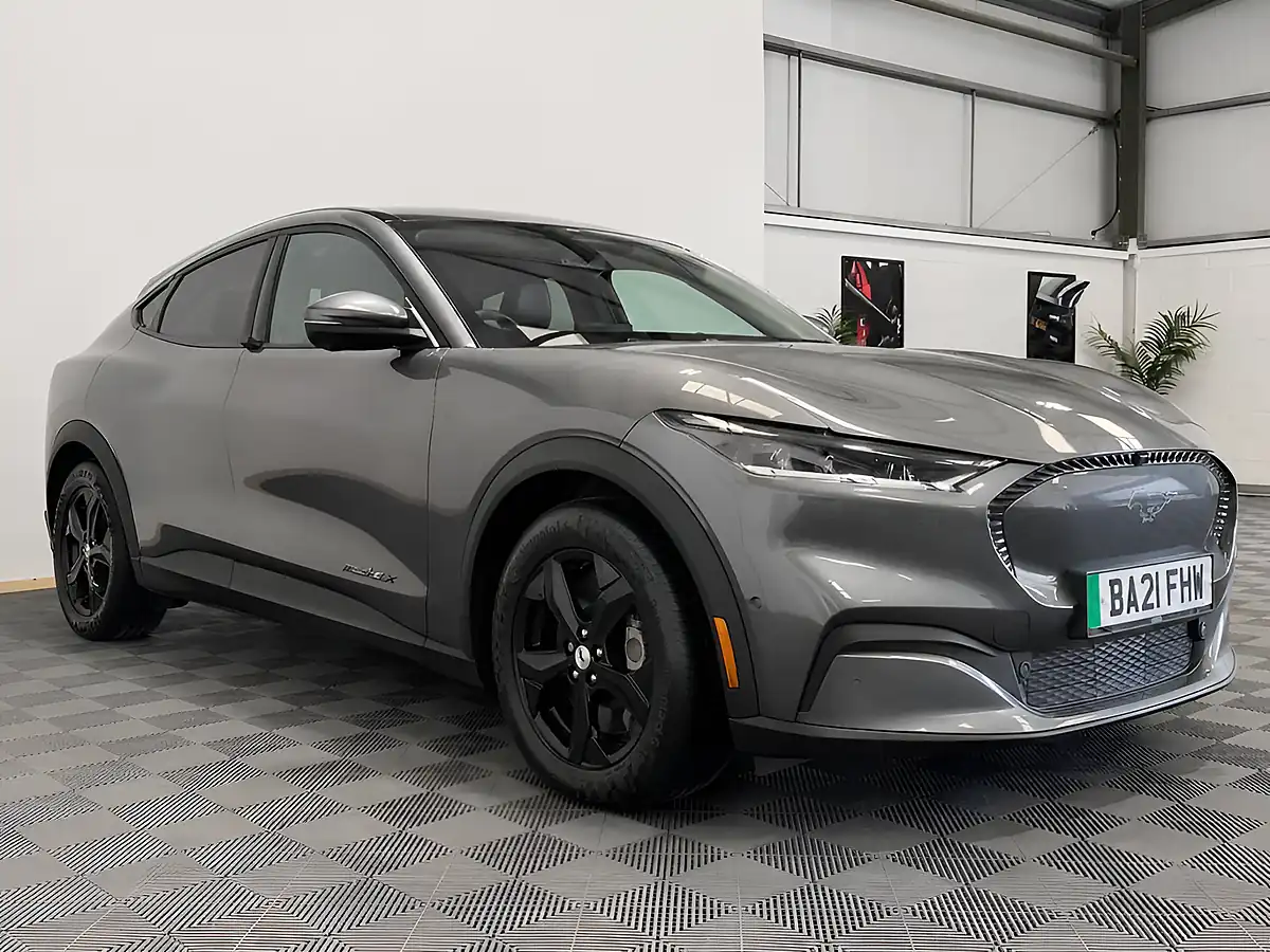 Used 2021 Ford Mustang Mach-E Extended Range Grey - Interior and Exterior details 6