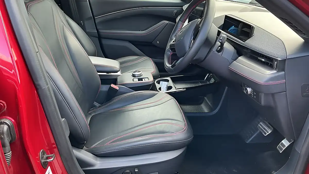 Used 2021 Ford Mustang Mach-E First Edition Red - Interior and Exterior details 9
