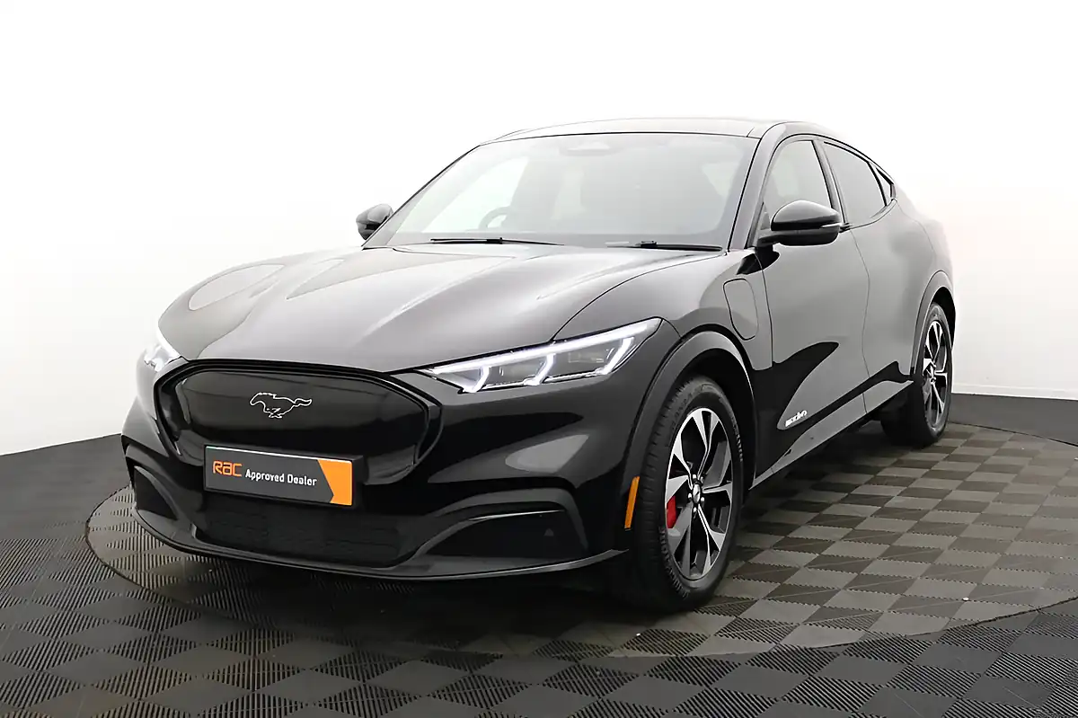 Used 2021 Ford Mustang Mach-E Standard Range Absolute Black - Interior and Exterior details 6