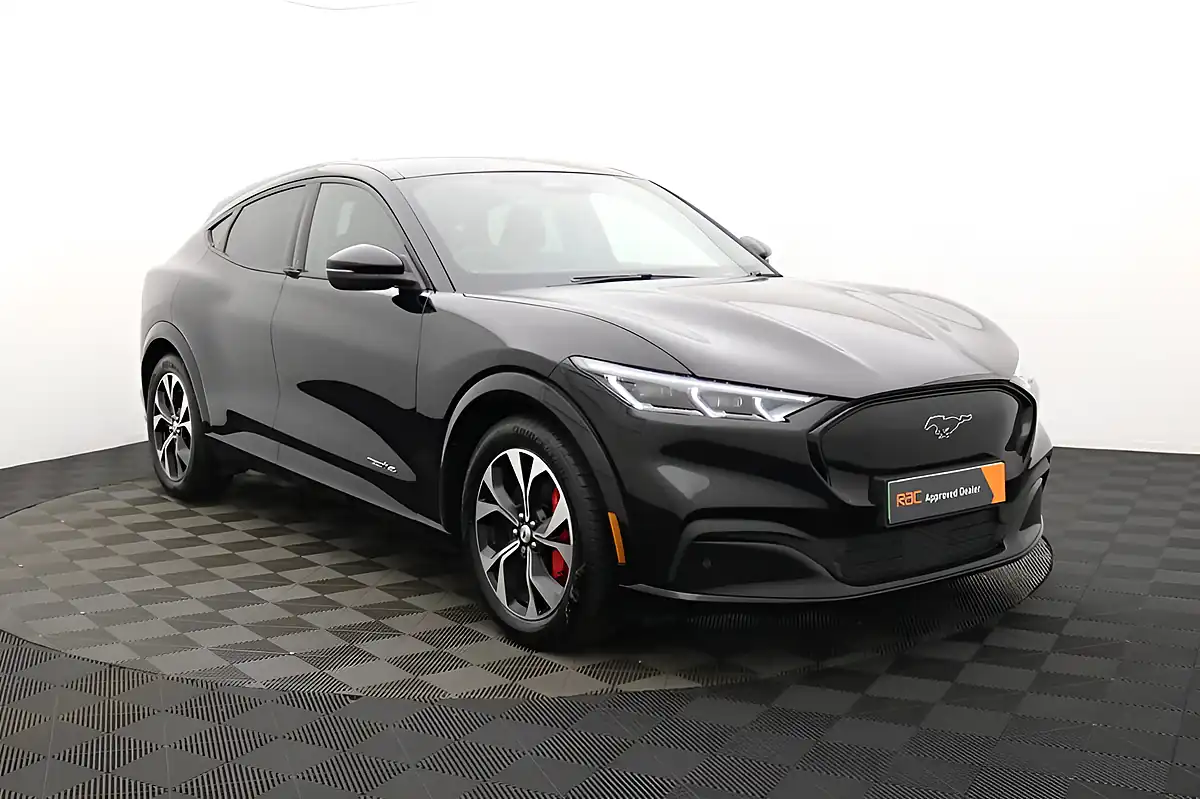 Used 2021 Ford Mustang Mach-E Standard Range Absolute Black - Interior and Exterior details 8