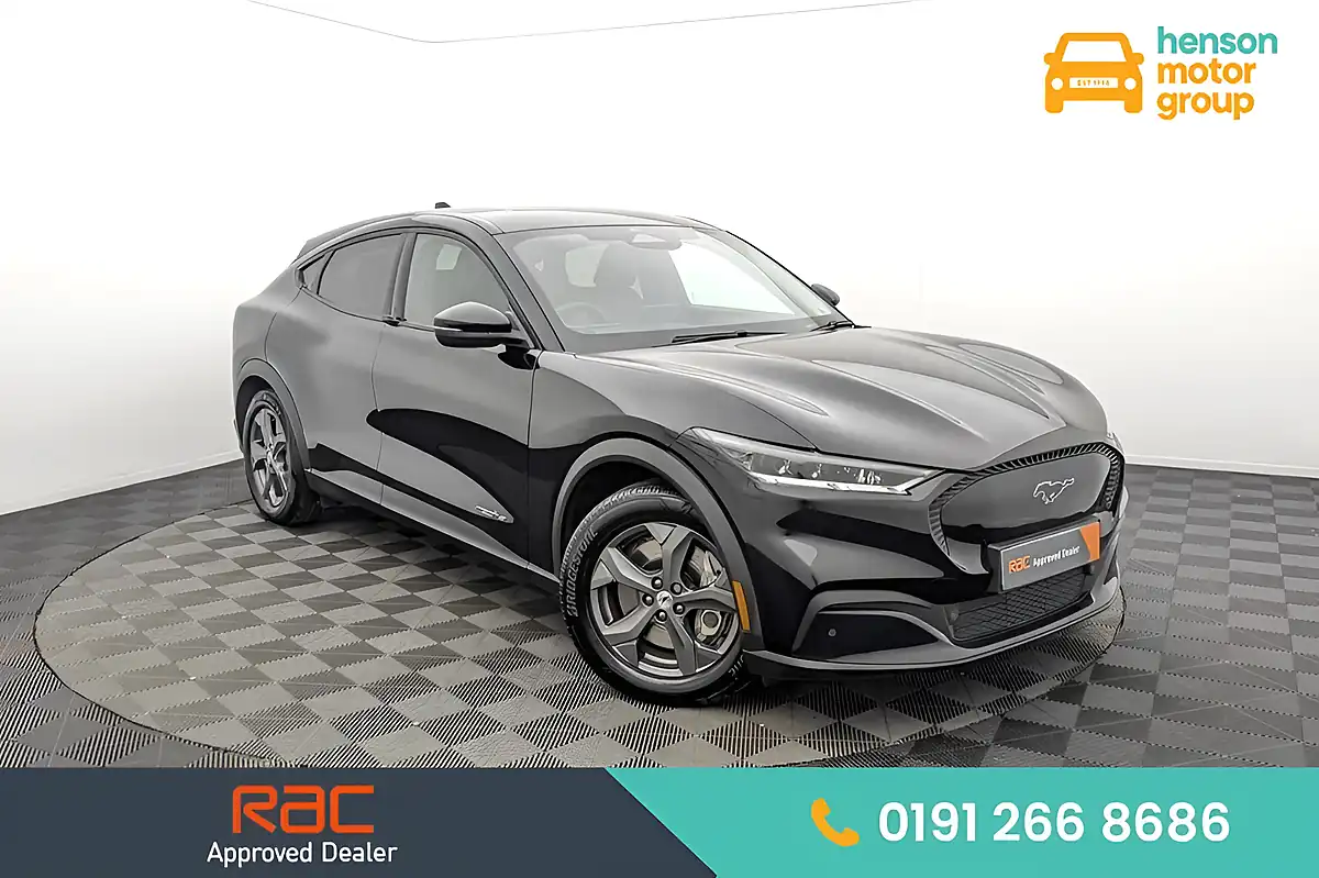 Used 2021 Ford Mustang Mach-E Standard Range Black - Front View