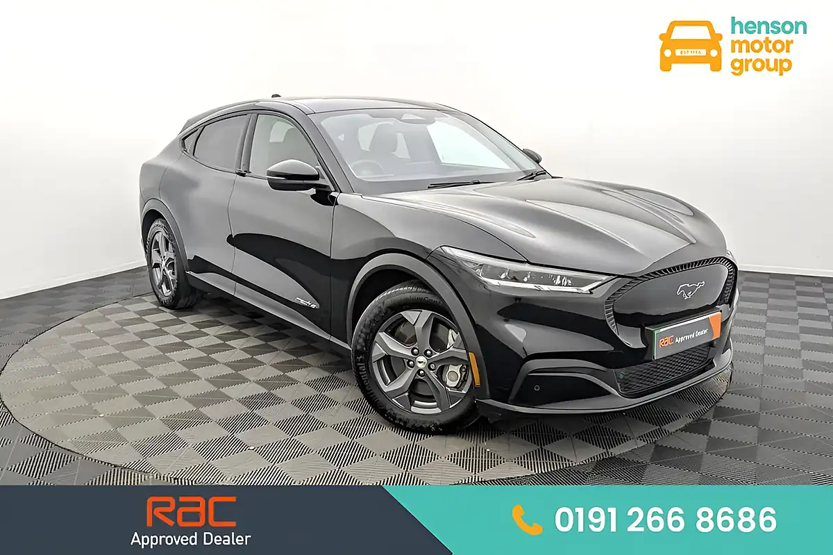 Used 2021 Ford Mustang Mach-E Standard Range Black - Front View