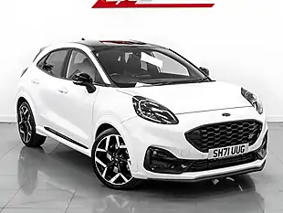 Used 2021 Ford Puma ST Frozen White - Interior and Exterior details 5