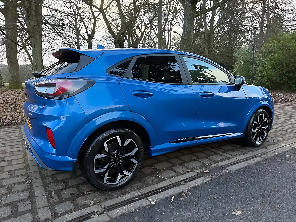 Used 2021 Ford Puma ST-Line X Blue - Interior and Exterior details 2