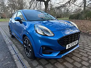 Used 2021 Ford Puma ST-Line X Blue - Interior and Exterior details 5