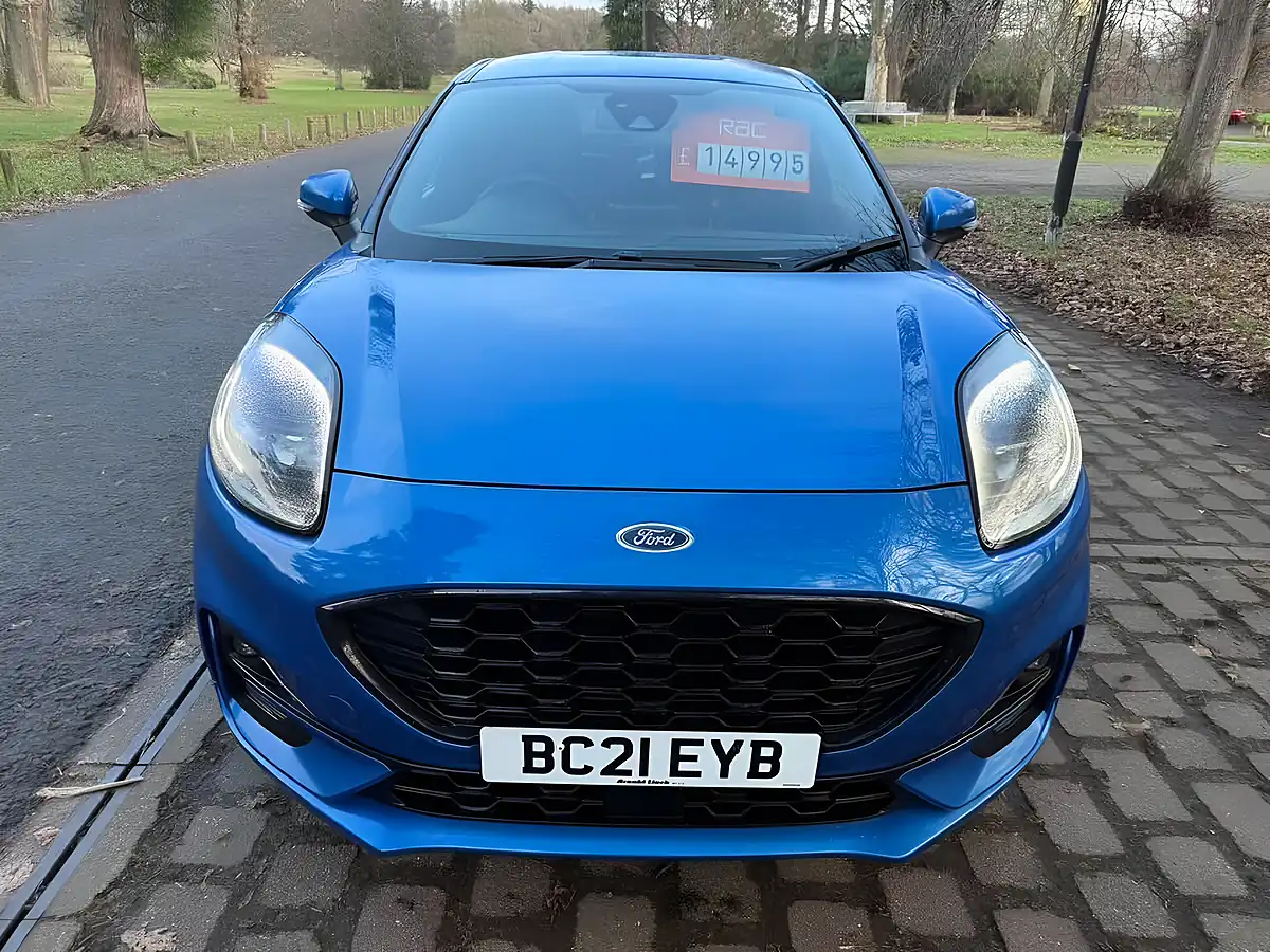 Used 2021 Ford Puma ST-Line X Blue - Interior and Exterior details 6
