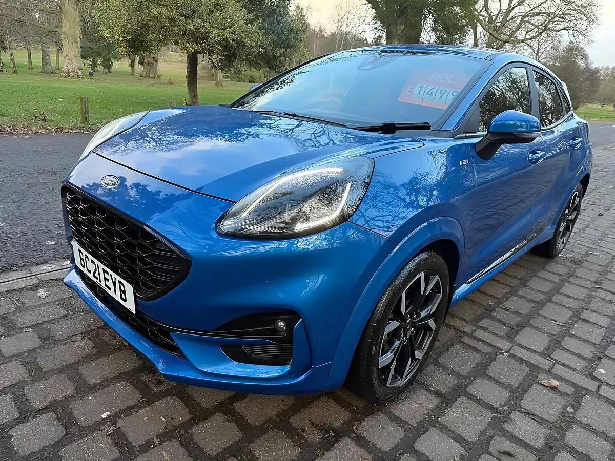 Used 2021 Ford Puma ST-Line X Blue - Interior and Exterior details 7