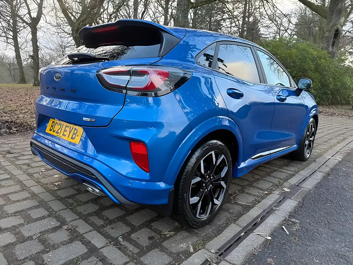 Used 2021 Ford Puma ST-Line X Blue - Interior and Exterior details 9