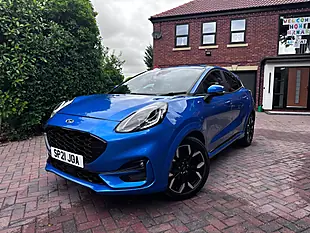 Used 2021 Ford Puma ST-Line X Desert Island Blue - Interior and Exterior details 3