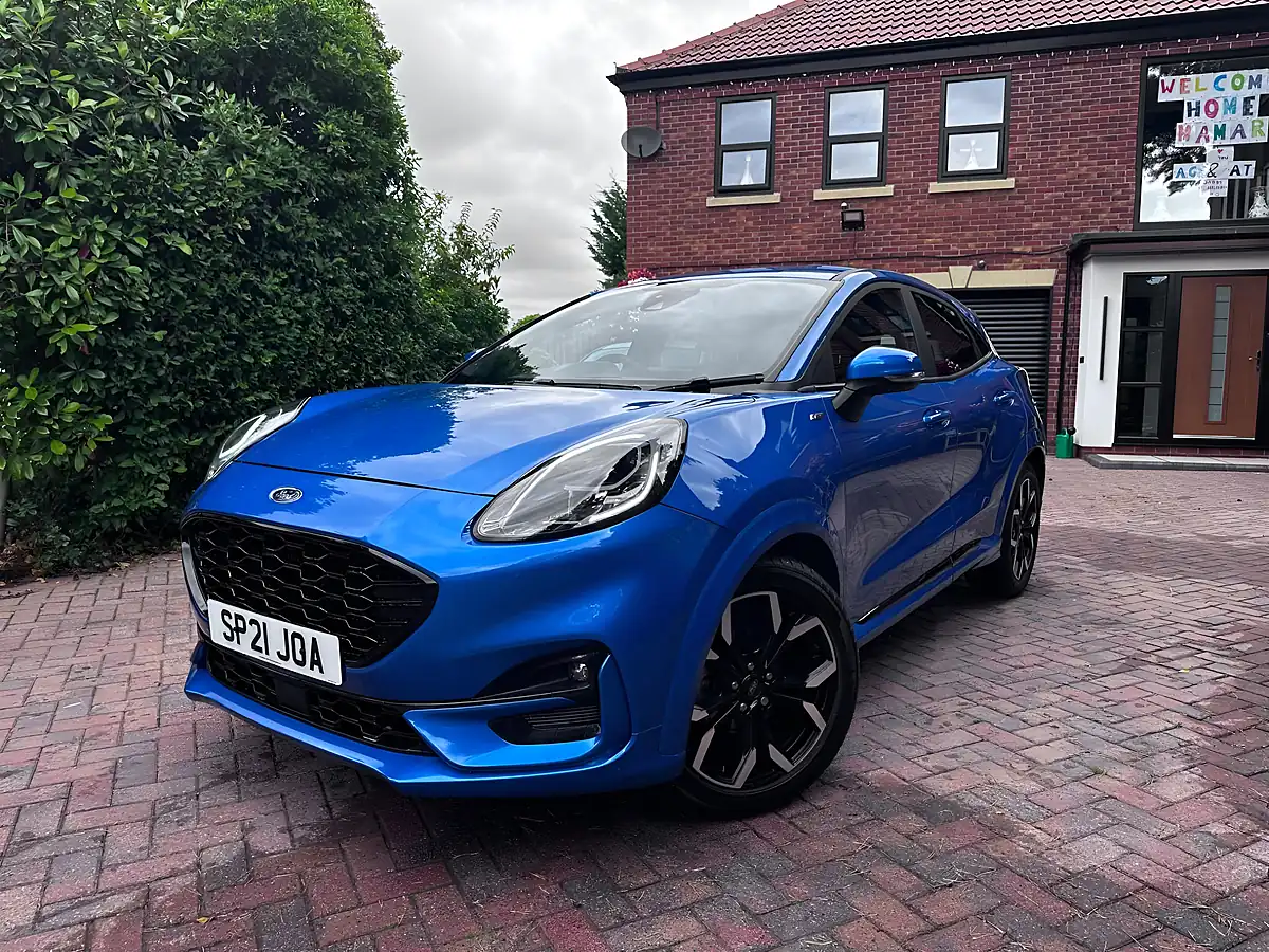 Used 2021 Ford Puma ST-Line X Desert Island Blue - Interior and Exterior details 3