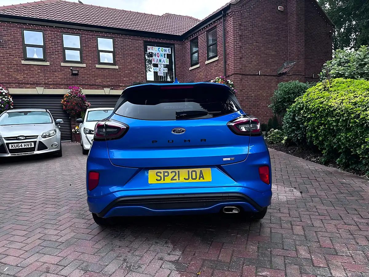 Used 2021 Ford Puma ST-Line X Desert Island Blue - Interior and Exterior details 6
