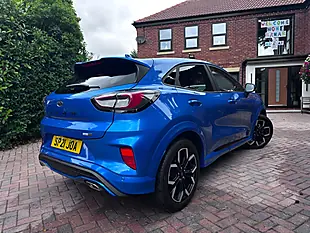 Used 2021 Ford Puma ST-Line X Desert Island Blue - Interior and Exterior details 7