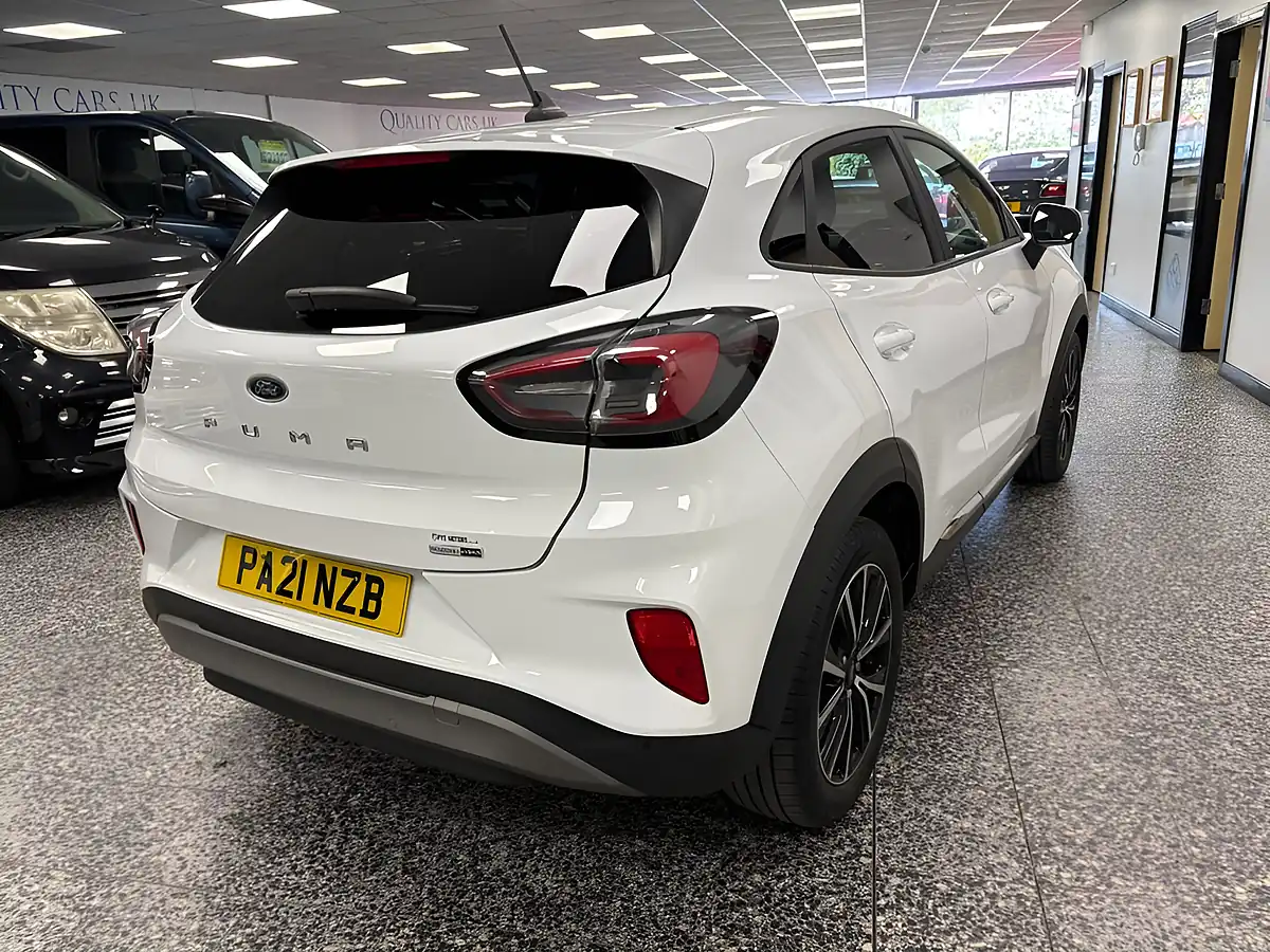 Used 2021 Ford Puma Titanium White - Interior and Exterior details 10