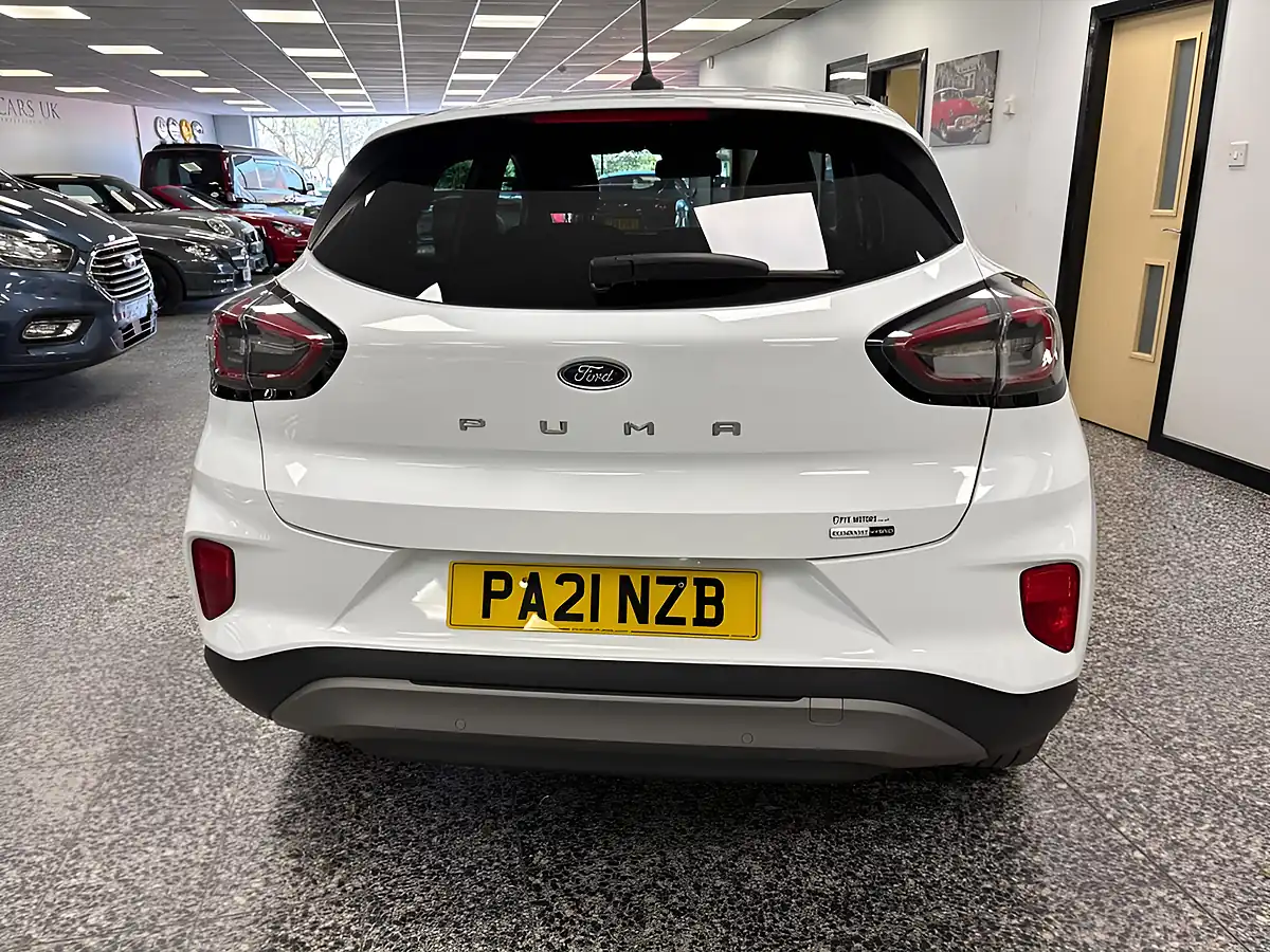 Used 2021 Ford Puma Titanium White - Interior and Exterior details 11