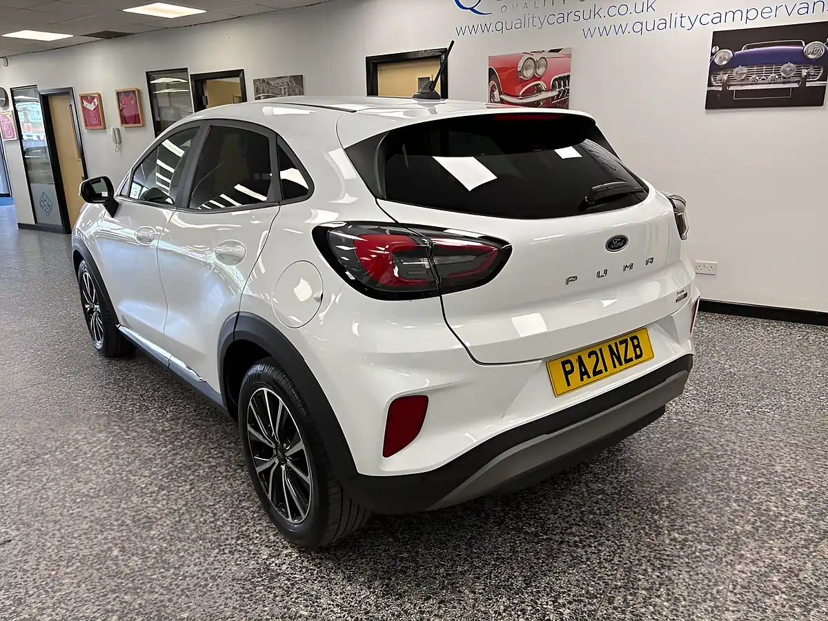 Used 2021 Ford Puma Titanium White - Interior and Exterior details 12