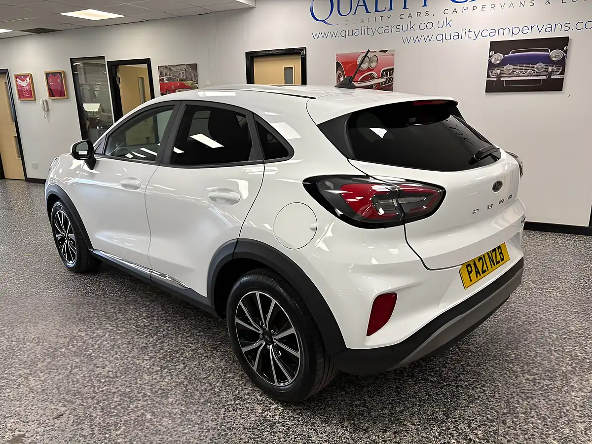 Used 2021 Ford Puma Titanium White - Interior and Exterior details 13