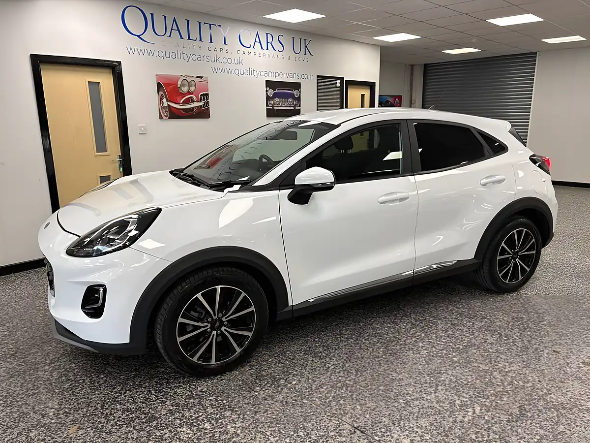 Used 2021 Ford Puma Titanium White - Interior and Exterior details 3