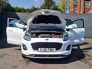 Used 2021 Ford Puma Titanium White - Interior and Exterior details 10
