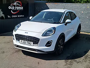 Used 2021 Ford Puma Titanium White - Interior and Exterior details 5