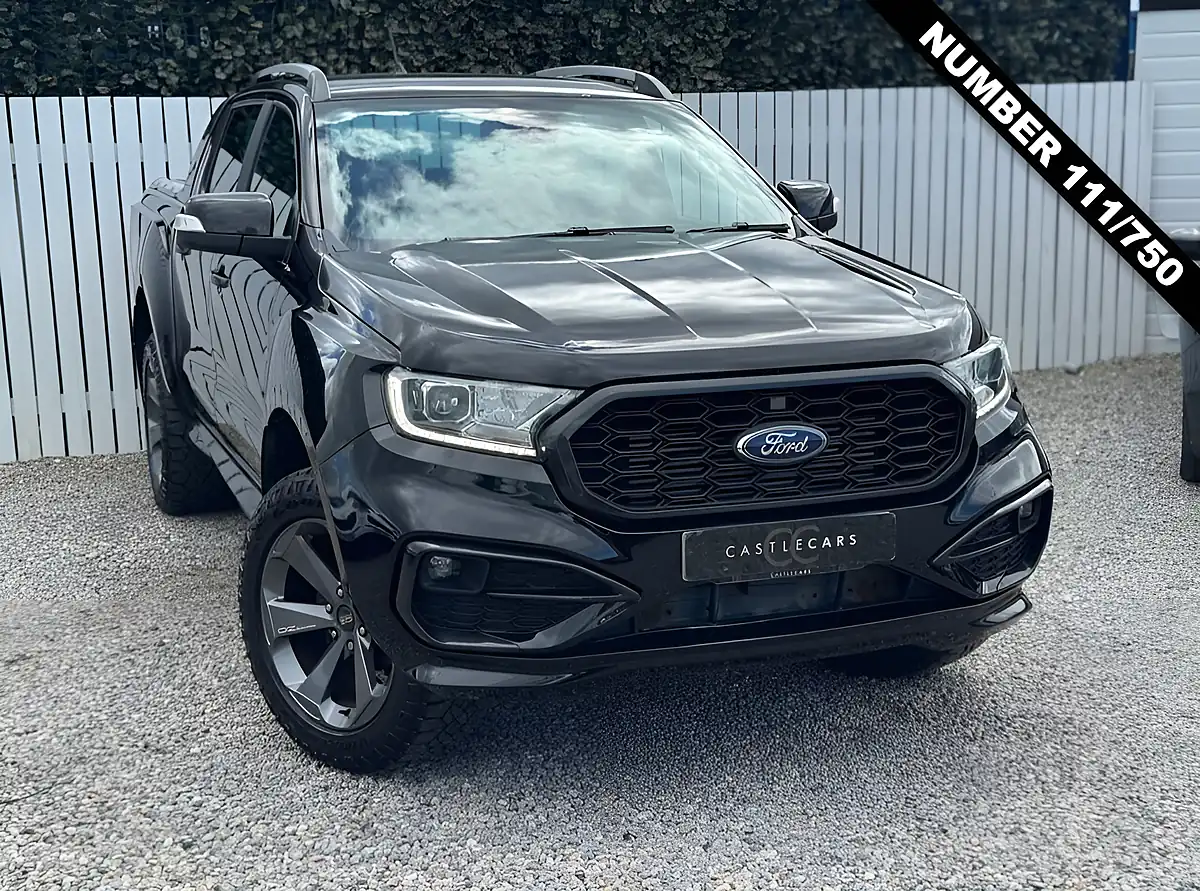 Used 2021 Ford Ranger Wildtrak Black - Front View
