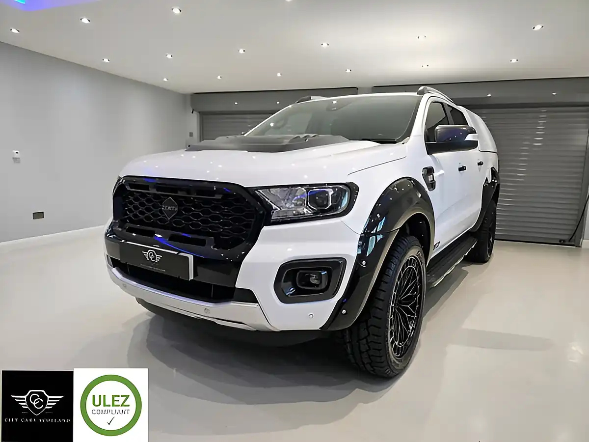 Used 2021 Ford Ranger Wildtrak Grey - Front View
