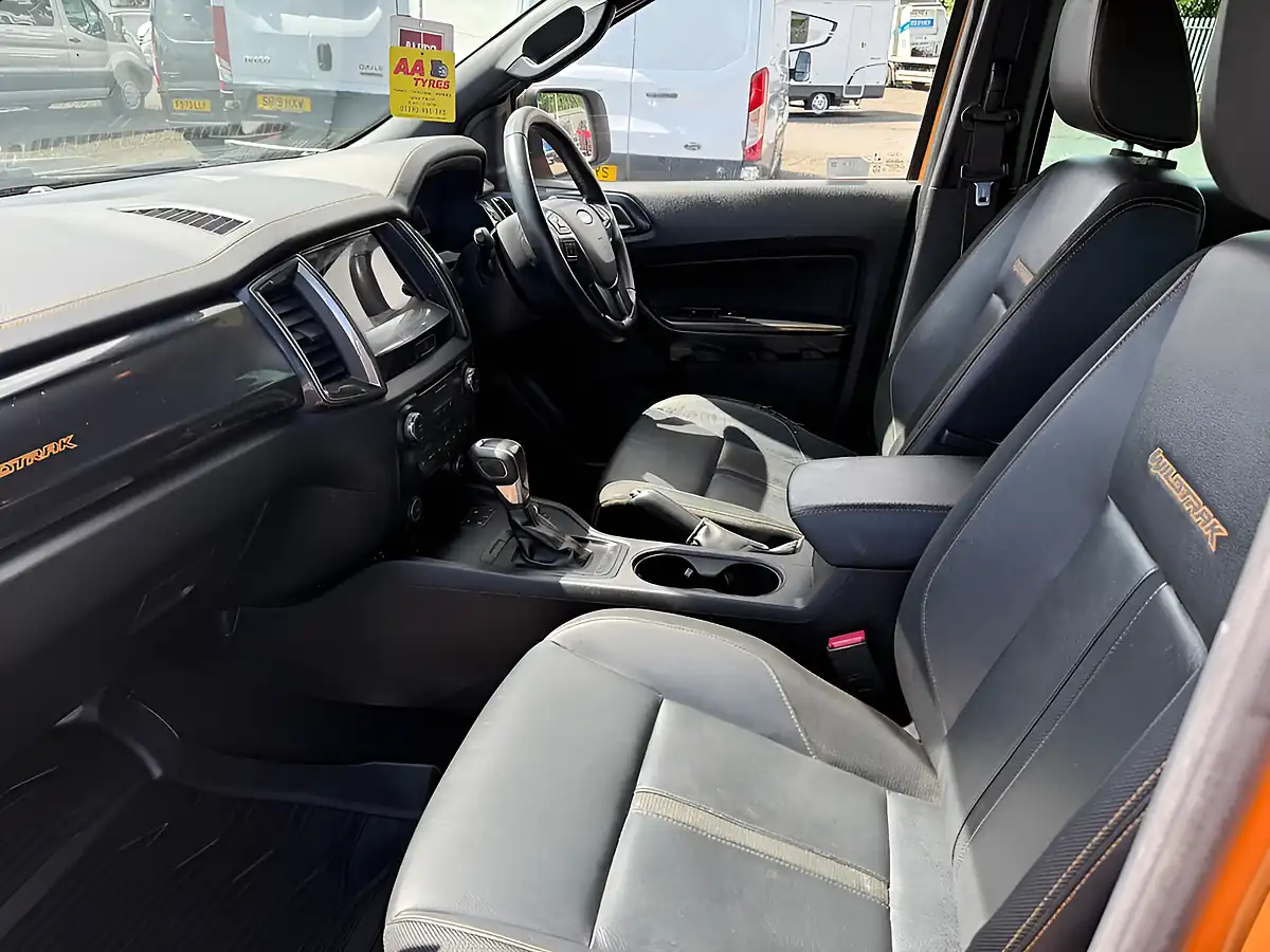 Used 2021 Ford Ranger Wildtrak Orange - Interior and Exterior details 11