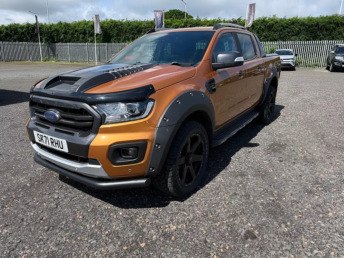 Used 2021 Ford Ranger Wildtrak Orange - Interior and Exterior details 3