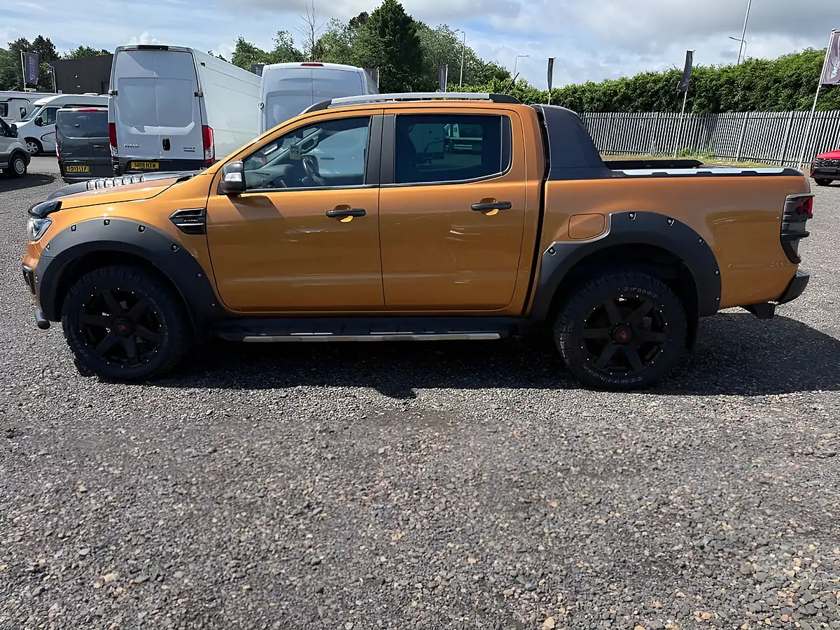 Used 2021 Ford Ranger Wildtrak Orange - Interior and Exterior details 4