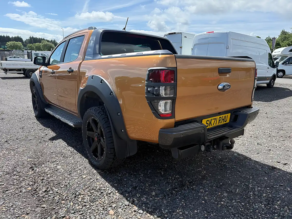 Used 2021 Ford Ranger Wildtrak Orange - Interior and Exterior details 5