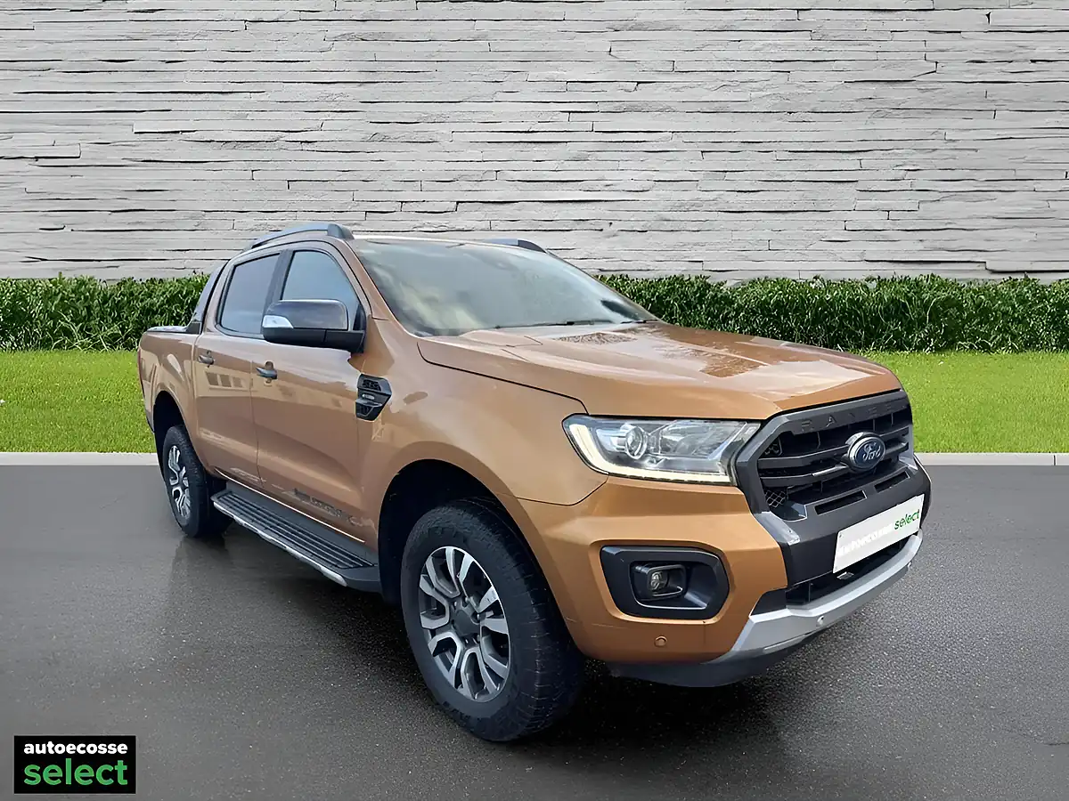 Used 2021 Ford Ranger Wildtrak Orange - Front View