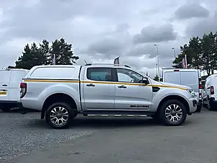 Used 2021 Ford Ranger Wildtrak Silver - Interior and Exterior details 2