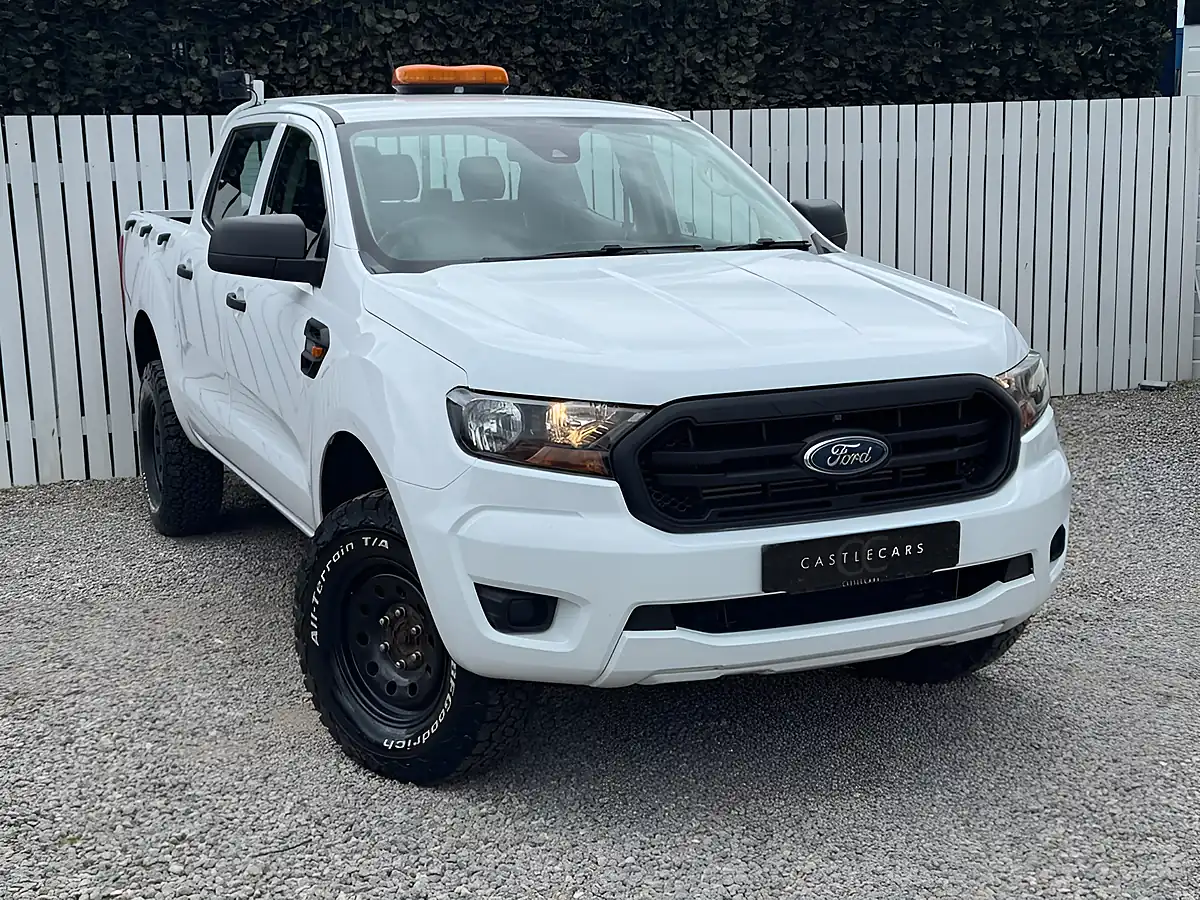 Used 2021 Ford Ranger Xl White - Front View