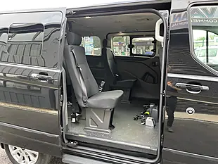 Used 2021 Ford Tourneo Custom Independence RS 5 Crew Van Black - Interior and Exterior details 13