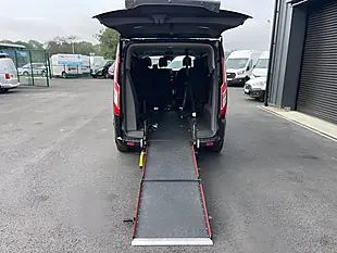 Used 2021 Ford Tourneo Custom Independence RS 5 Crew Van Black - Interior and Exterior details 16